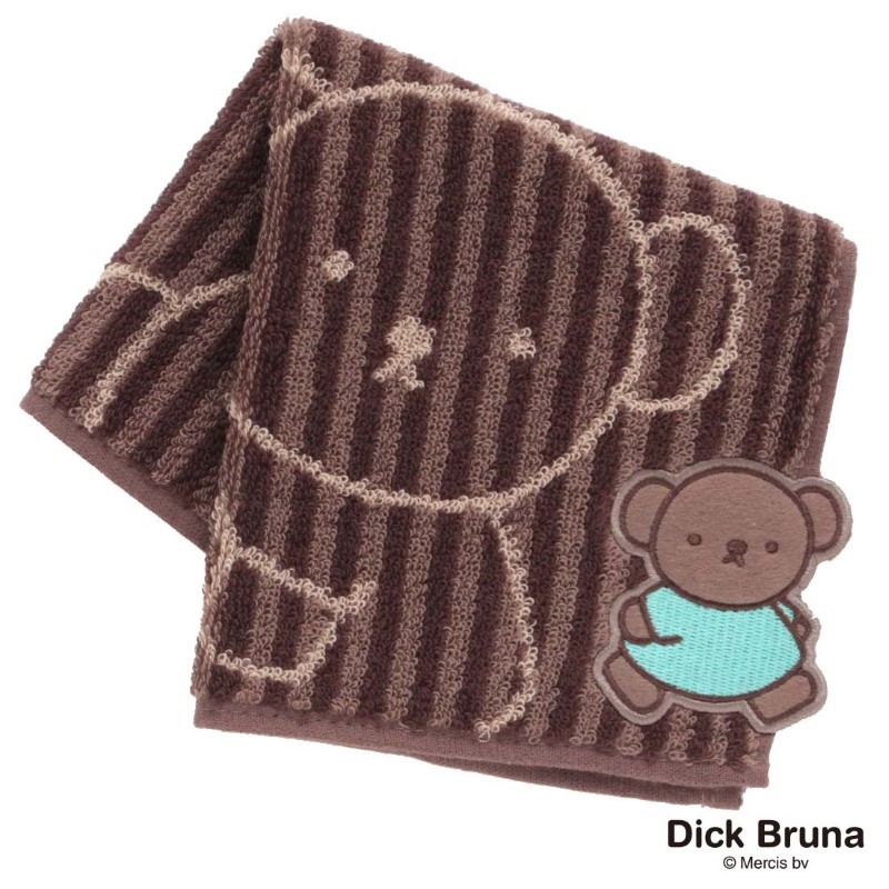 Dick Bruna タオルハンカチ  ボリス  アップリケ刺繍/DBR